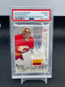 2023 UPPER DECK PREMIER - '03 ROOKIE PATCH AUTO - D. WOLF - #SRRDW - #'D/99 - RELIC - AUTOGRAPH - PSA 9
