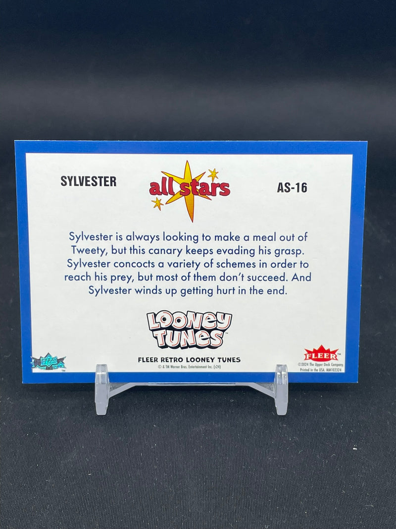 2024 UPPER DECK FLEER RETRO LOONEY TUNES - ALL STARS - SYLVESTER -