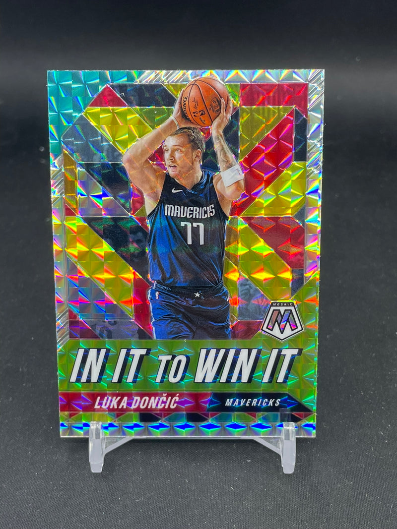 2019 PANINI MOSAIC - IN IT TO WIN IT - L. DONCIC -