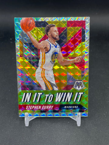 2019 PANINI MOSAIC - IN IT TO WIN IT - S. CURRY - #4