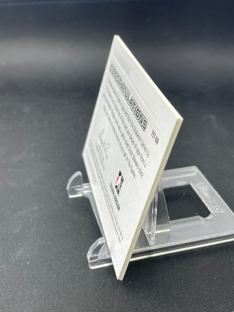 2014 IN THE GAME - SILVER VERSION - TAPE TO TAPE - M. BRODEUR / S. STEVENS -