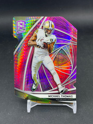 2019 PANINI SPECTRA - NEON PINK DIE-CUT - M. THOMAS - #45 - #'D/20