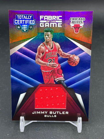 2016 PANINI TOTALLY CERTIFIED - FABRIC OF THE GAME - J. BUTLER - #32 - #'D/99 - RELIC