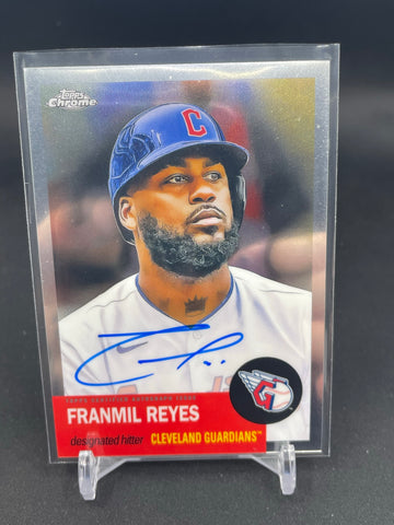 2022 TOPPS CHROME PLATINUM ANNIVERSARY - F. REYES - #CPA-FR - AUTOGRAPH