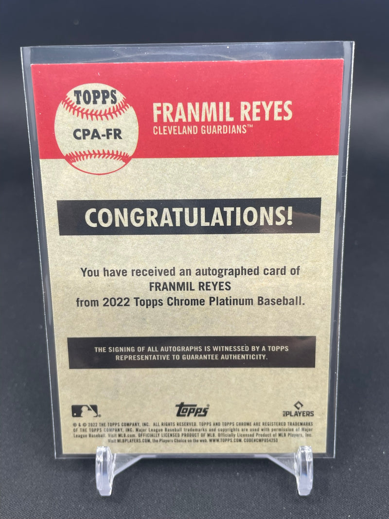 2022 TOPPS CHROME PLATINUM ANNIVERSARY - F. REYES -