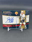 2009 UPPER DECK ULTIMATE - ULTIMATE NICKNAMES - SIDNEY "THE KID" CROSBY - #UN-SC - #'D/25 - AUTOGRAPH