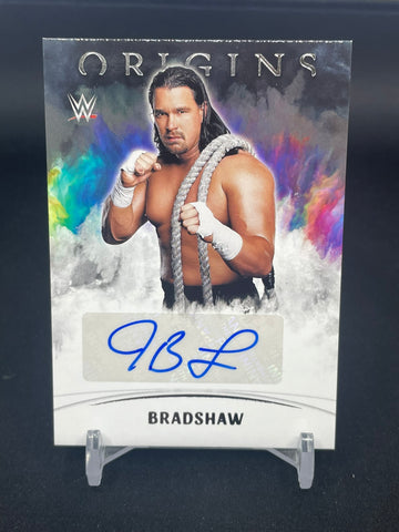 2022 PANINI CHRONICLES ORIGINS WWE - BRADSHAW - #OA-JBL - AUTOGRAPH