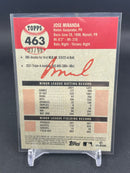 2022 TOPPS CHROME PLATINUM ANNIVERSARY - GREEN WAVE REFRACTOR - J. MIRANDA - #463 - #'D/99 - RC