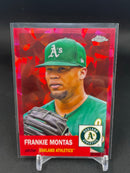 2022 TOPPS CHROME PLATINUM ANNIVERSARY - RED ATOMIC - F. MONTAS - #289 - #'D/100