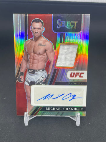 2022 PANINI SELECT - PRIZM - M. CHANDLER - #AM-MCH - #'D/199 - RELIC - AUTOGRAPH