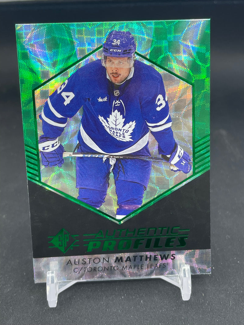 2022 UPPER DECK SP AUTHENTIC - GREEN FOILBOARD SP - A. MATTHEWS -