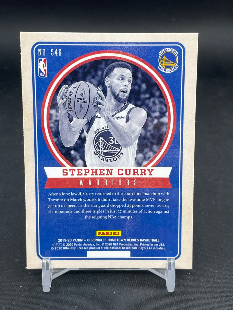 2019 PANINI CHRONICLES - HOMETOWN HEROES - S. CURRY -