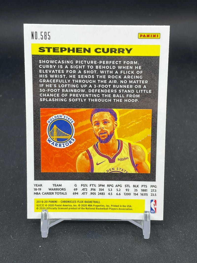 2019 PANINI CHRONICLES - FLUX - S. CURRY -