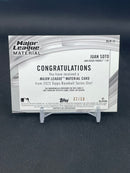 2023 TOPPS SERIES ONE - GOLD MAJOR LEAGUE MATERIAL - J. SOTO - #MLM-JS - #'D/50 - RELIC