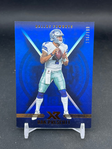 2017 PANINI XR - BLUE - D. PRESCOTT - #28 - #'D/199