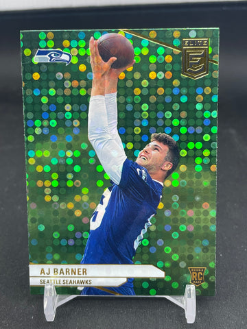 2024 PANINI DONRUSS ELITE - GREEN DISCO - A. BARNER - #132 - RC