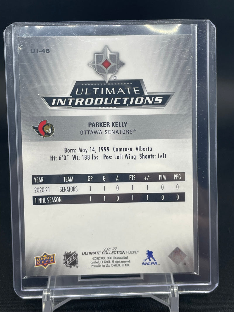 2021 UPPER DECK ULTIMATE  - ULTIMATE INTRODUCTIONS - P. KELLY -