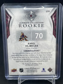 2021 UPPER DECK ULTIMATE - ROOKIE JERSEY - K. VEJMELKA - #159 - #'D/699 - RELIC - RC