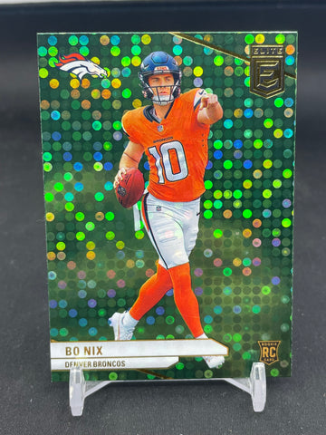 2024 PANINI DONRUSS ELITE - GREEN DISCO - B. NIX - #175 - RC