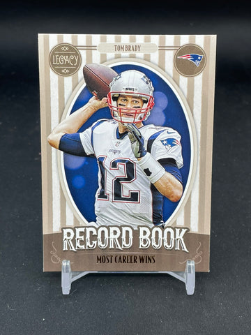2019 PANINI LEGACY - RECORD BOOK - T. BRADY - #RB-TB