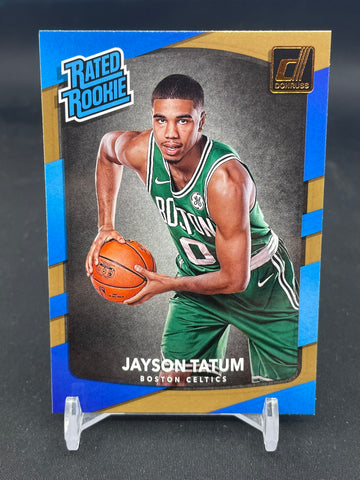 2017 PANINI DONRUSS - RATED ROOKIE - J. TATUM - #198 - RC