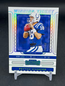 2019 PANINI CONTENDERS - SILVER - WINNING TICKET - P. MANNING - #WT-3 - #'D/75