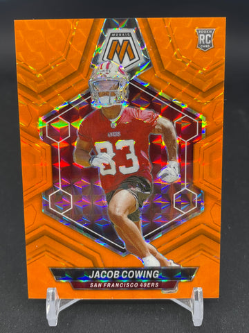 2024 PANINI MOSAIC - ORANGE MOSAIC - J. COWING - #390 - #'D/25 - RC