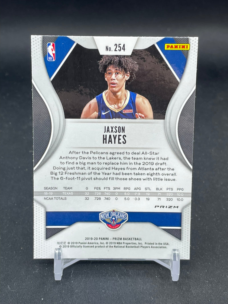 2019 PANINI PRIZM - SILVER PRIZM - J. HAYES -
