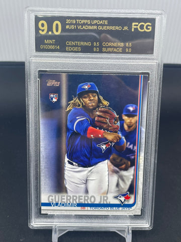 2019 TOPPS UPDATE - V. GUERRERO JR. - #US1 - FCG 9 - RC