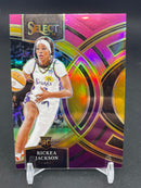 2024 PANINI WNBA SELECT - PINK AND PURPLE PRIZM - R. JACKSON - #127 - #'D/99 - RC