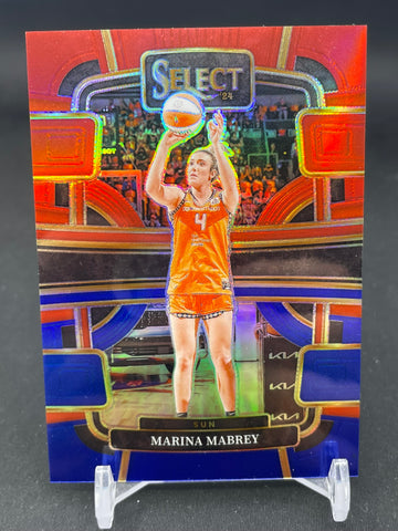2024 PANINI WNBA SELECT - RED AND BLUE PRIZM - M. MABREY - #95 - #'D/399