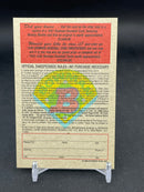 1989 BOWMAN REPRINT - 1951 SWEEPSTAKES REPRINT - M. MANTLE