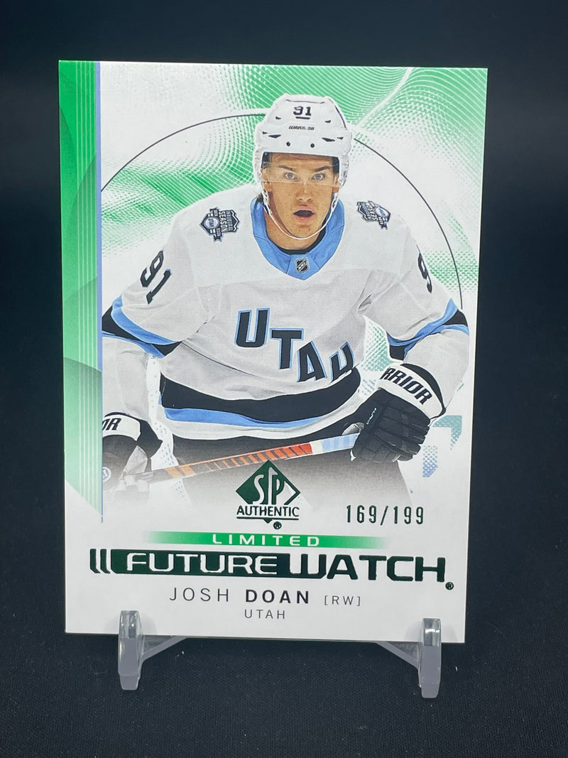 2024 UPPER DECK SP AUTHENTIC - GREEN - LIMITED FUTURE WATCH - J. DOAN - #132 - #'D/199 - RC