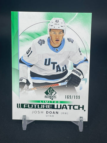 2024 UPPER DECK SP AUTHENTIC - GREEN - LIMITED FUTURE WATCH - J. DOAN - #132 - #'D/199 - RC