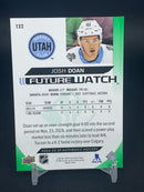 2024 UPPER DECK SP AUTHENTIC - GREEN - LIMITED FUTURE WATCH - J. DOAN - #132 - #'D/199 - RC