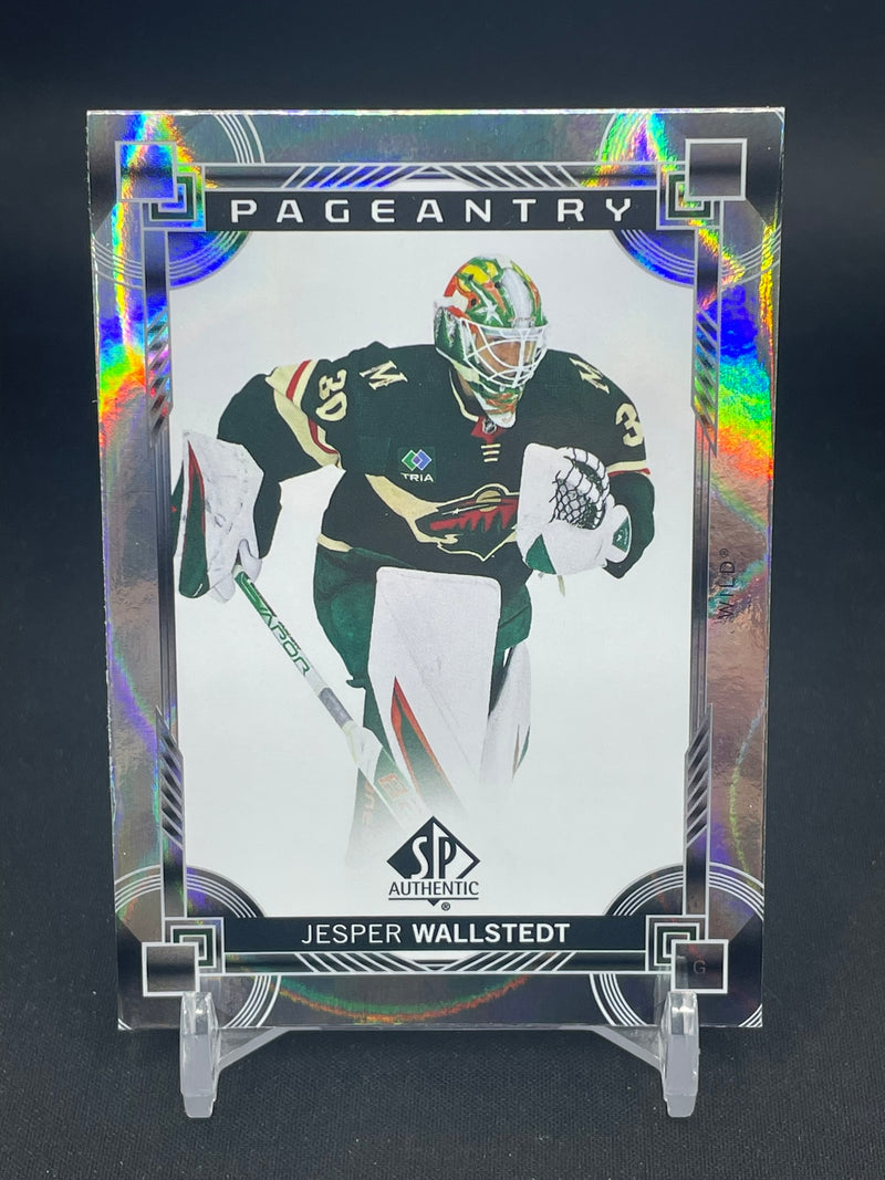 2024 UPPER DECK SP AUTHENTIC - PAGEANTRY - J. WALLSTEDT -
