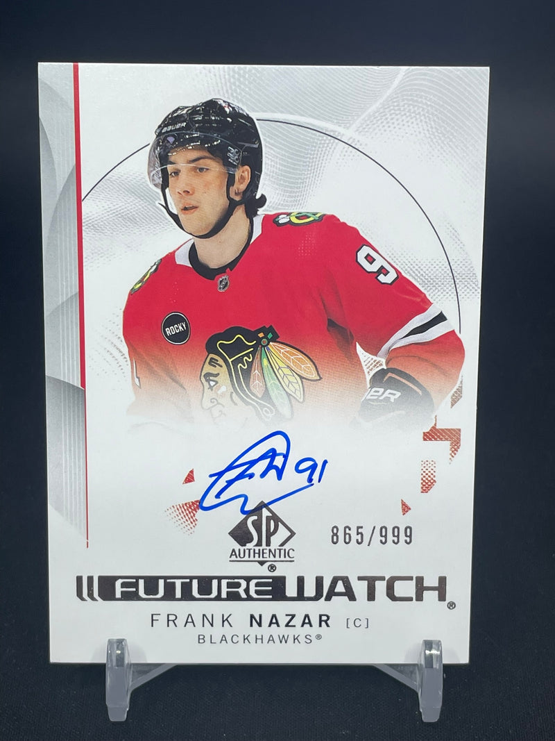 2024 UPPER DECK SP AUTHENTIC - FUTURE WATCH AUTOGRAPH - F. NAZAR - #138 - #'D/999 - AUTOGRAPH - RC