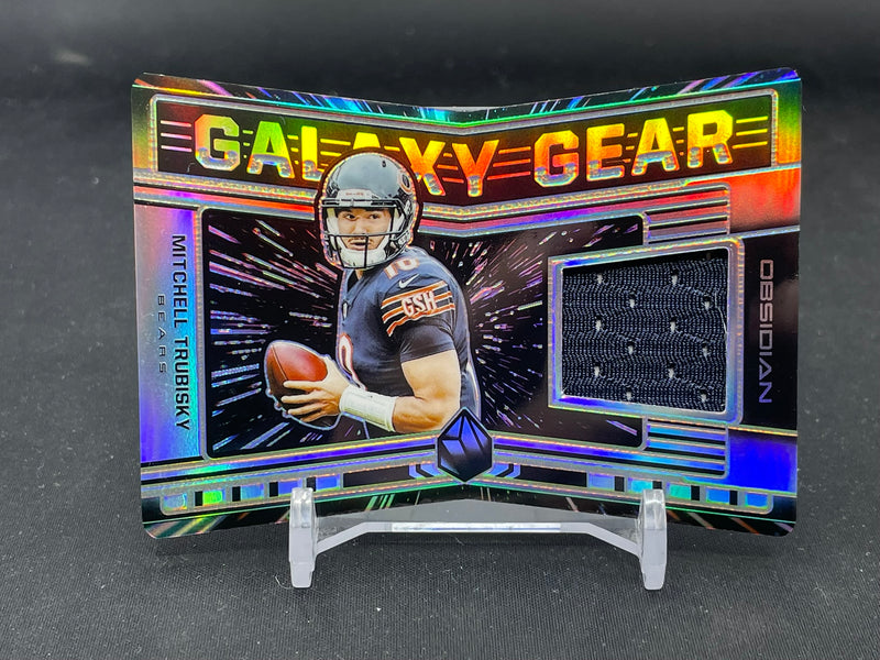 2019 PANINI OBSIDIAN - GALAXY GEAR - M. TRUBISKY - #GG-12 - #'D/100 - RELIC