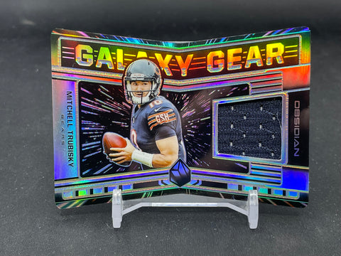 2019 PANINI OBSIDIAN - GALAXY GEAR - M. TRUBISKY - #GG-12 - #'D/100 - RELIC