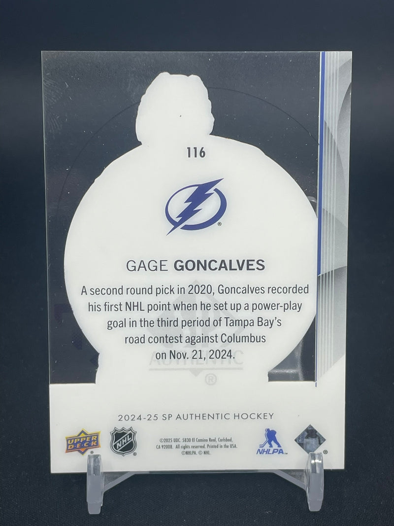 2024 UPPER DECK SP AUTHENTIC - ACETATE - FUTURE WATCH - G. GONCALVES -