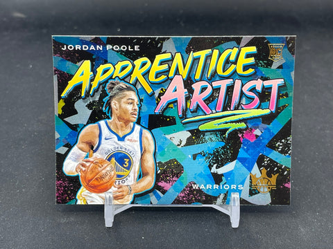 2019 PANINI COURT KINGS - APPRENTICE ARTIST - J. POOLE - #28 - RC