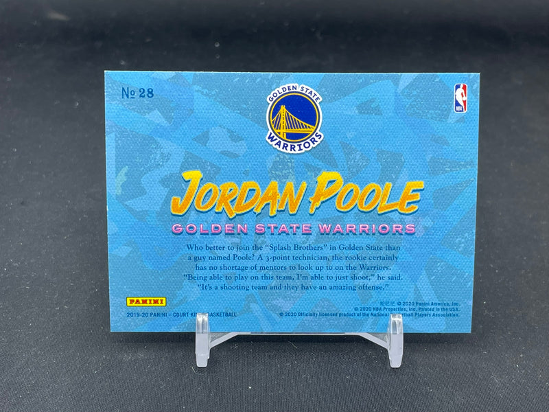 2019 PANINI COURT KINGS - APPRENTICE ARTIST - J. POOLE -