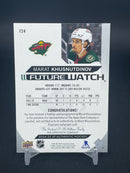 2024 UPPER DECK SP AUTHENTIC - HORIZONTAL FUTURE WATCH AUTO - M. KHUSNUTDINOV - #124 - #'D/199 - AUTOGRAPH - RC
