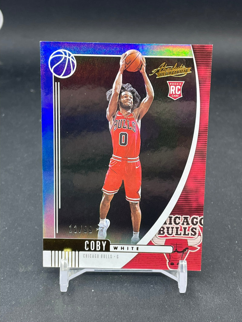 2019 PANINI ABSOLUTE MEMORABILIA - BLUE - C. WHITE - #86 - #'D/99 - RC