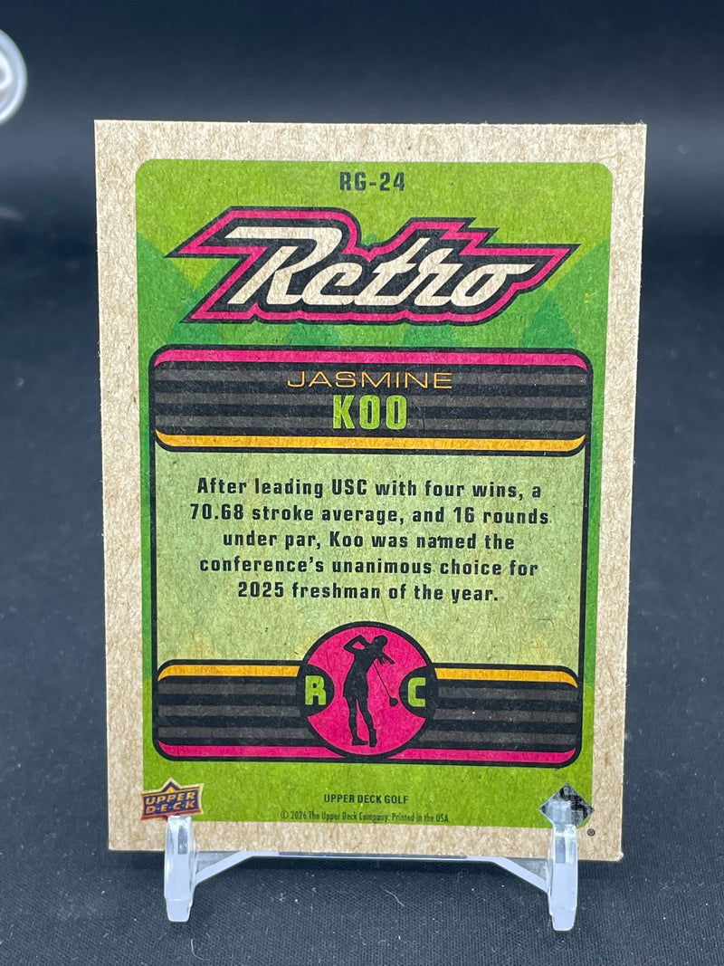 2026 UPPER DECK GOLF - RETRO - J. KOO -