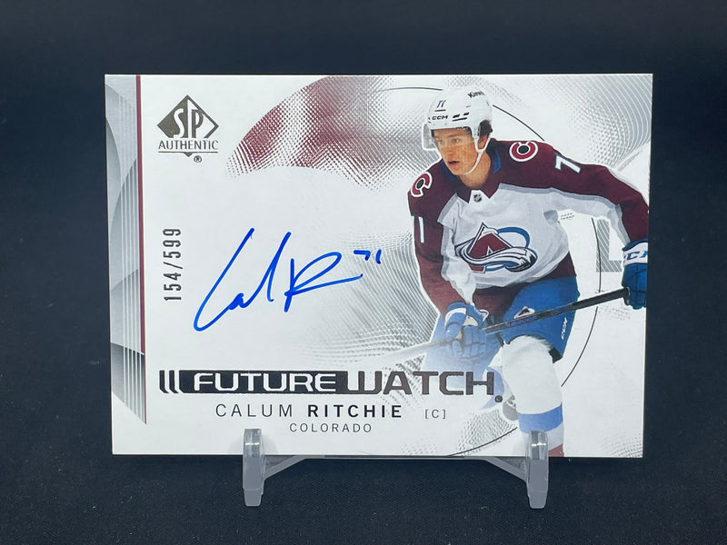 2024 UPPER DECK SP AUTHENTIC - HOIRZONTAL FUTURE WATCH AUTO - C. RITCHIE - #175 - #'D/599 - AUTOGRAPH - RC