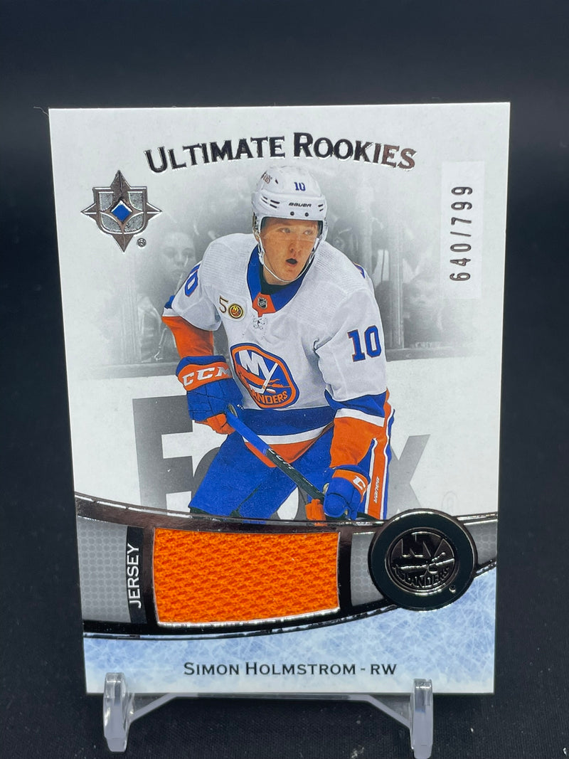 2022 UPPER DECK ULTIMATE - ULTIMATE ROOKIES - S. HOLMSTROM - #176 - #'D/799 - RELIC - RC