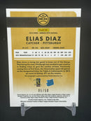 2016 PANINI DONRUSS OPTIC - RED - RATED ROOKIE - E. DIAZ - #RR-ED - #'D/50 - AUTOGRAPH - RC