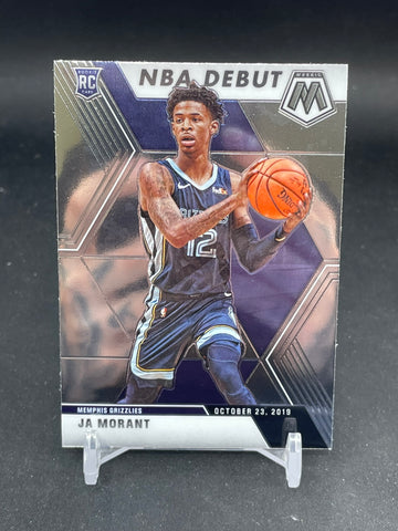 2019 PANINI MOSAIC - NBA DEBUT - J. MORANT - #274 - RC