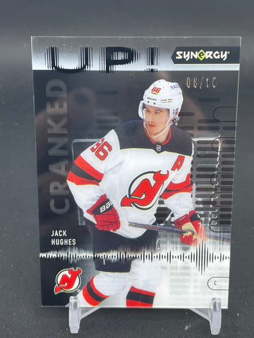 2022 UPPER DECK SYNERGY - CRANKED UP! BLACK - J. HUGHES - #CU-HU - #'D/10